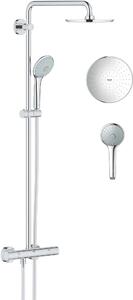 Grohe Euphoria set de duș perete cu termostat da StarLight Chrome 27964000