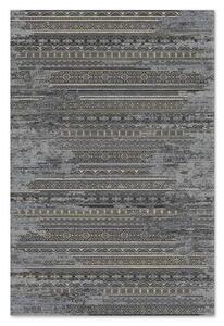 Covor din lana Bella 1285-1-51688, Gri, design Vintage