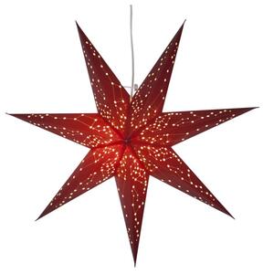 Stea luminoasă Star Trading Paperstar Galaxy, 60 cm, roșu