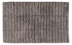 Covoraș din bumbac pentru baie Zone Tiles, 80 x 50 cm, gri - maro