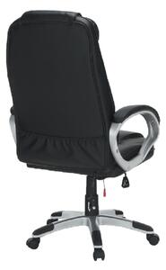 Scaun birou cu funcţie de masaj, negru, TYLER UT-C2652M