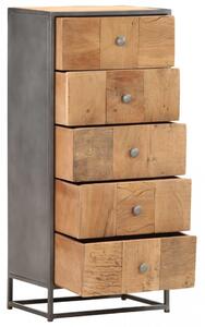 Dulap cu sertare, 45 x 30 x 100 cm, lemn masiv reciclat - V286529V