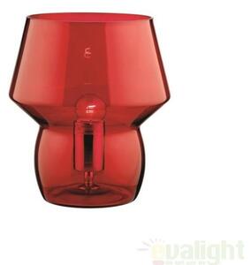 Veioza, lampa de masa moderna Zeno TL1 Rosu 088884