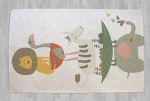 Covor Little Nice Things Love Animals, 195 x 135 cm