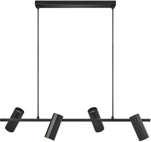Nordlux Alanis lampă suspendată 4x14 W negru 2213423003