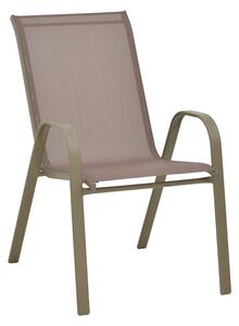 Scaun de gradina Calan, textilena si metal, 54x74x91 cm