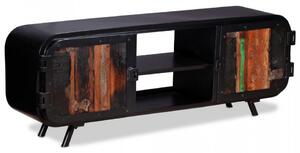 Comoda TV din lemn masiv reciclat 120 x 30 x 45 cm - V243981V