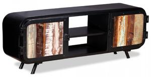Comoda TV din lemn masiv reciclat 120 x 30 x 45 cm - V243981V