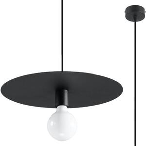 Sollux Lighting Flavio lampă suspendată 1x60 W negru SL.0853