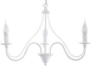 Sollux Lighting Minerwa lampă suspendată 3x40 W alb SL.0213