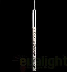 Lustra,Pendul modern diam.9cm, H-168cm, LED COSMO 827746