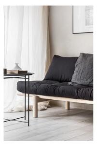 Canapea neagră 200 cm Pace - Karup Design