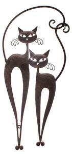 Decorațiune metalică de perete Dakls Cats II