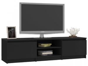 Comoda TV, negru, 140 x 40 x 35,5 cm, PAL - V800649V