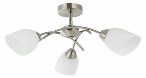 Lustră aplicată DONNA 3xE27/60W/230V nichel