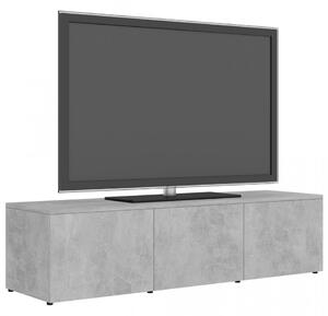 Comoda TV, gri beton, 120 x 34 x 30 cm, PAL - V801872V