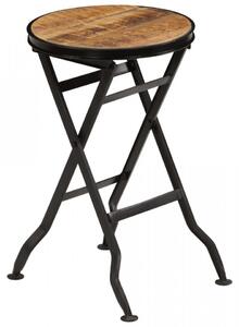 Birou cu scaun pliabil, lemn masiv de mango, 115 x 50 x 76 cm - V245261V