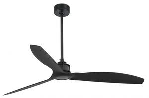 Ventilator de tavan cu telecomanda design modern JUST FAN negru