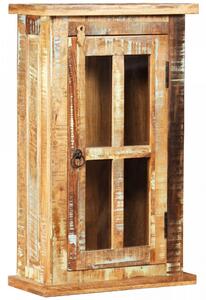Dulap de perete din lemn masiv reciclat, 44 x 21 x 72 cm - V245139V