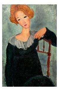 Reproducere tablou Amedeo Modigliani - Woman with Red Hair, 60 x 40 cm