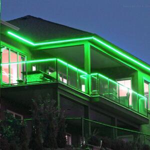 Furtun Luminos Led Neon Flex Lumina Verde