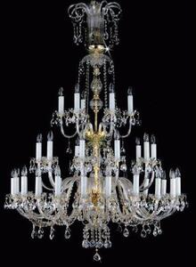 Candelabru 36 brate Cristal Bohemia Exclusive RACHEL XXXVI