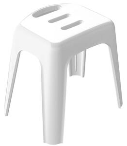 Spirella Scaun de duș HOCKER, alb, 47 cm