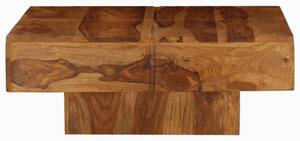 Masuta de cafea, lemn masiv de sheesham, 80 x 80 x 30 cm - V246250V