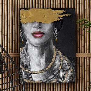 Tablou de perete decorativ canvas Antifaz, 90x120cm SV-274067
