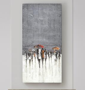 Tablou de perete decorativ canvas Llueve, 70x140cm SV-263474