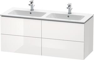 Duravit L-Cube dulap 129x48.1x55 cm dulap atârnat sub chiuvetă alb LC625902222