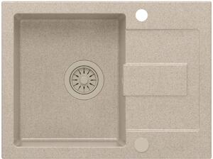 Quadron Christian chiuveta graniteq 60x45 cm bej HCQC6045BEZK_PC