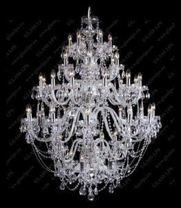 Candelabru XXL cu 48 brate Cristal Bohemia