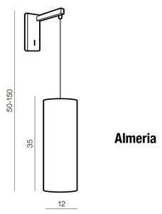 Aplica Almeria Negru, AZ2611