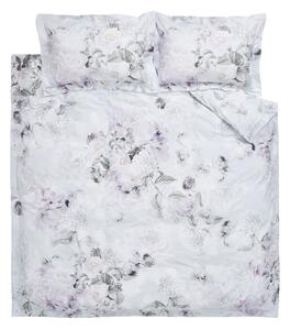 Lenjerie de pat din bumbac Bianca Amethyst, 135 x 200 cm, gri - violet