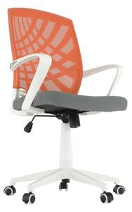 Scaun de birou, portocaliu / gri / alb, VIDAL