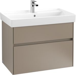 Villeroy & Boch Collaro dulap 75.4x44.4x54.6 cm dulap atârnat sub chiuvetă gri C01000VG