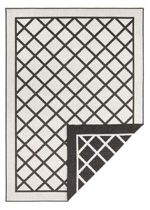 Covor adecvat pentru exterior NORTHRUGS Supreme, 170 x 120 cm, negru-crem