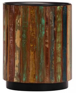 Masuta de cafea, 38x45 cm, lemn masiv reciclat - V247657V