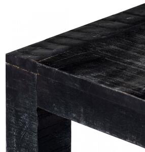 Masuta de cafea, negru, 110 x 50 x 35 cm, lemn masiv de mango - V247993V
