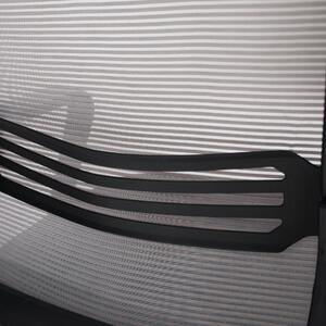 Scaun de birou, mesh gri-maro TAUPE/material textil negru, APOLO