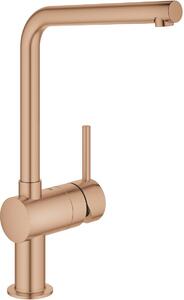 Grohe Minta baterie bucătărie pe picior Brushed Warm Sunset 31375DL0