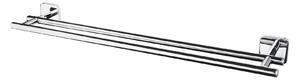 BISK Erga Forte, suport pentru prosoape cu 2 brate 600 mm, crom, ERG-06836
