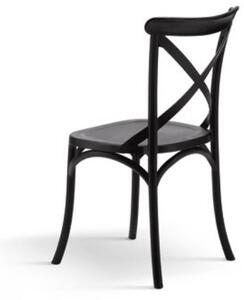 SCAUN BALLINT -POLIPROPILENA- HORECA - ALB