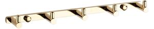 Mexen Accesorii Mexen, suport pentru prosoape, 5 carlige, auriu, 709165-50