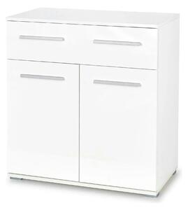 Comoda LIMA KM1, alb, PAL, 77x40x82 cm