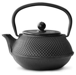 Ceainic din fontă cu infuzor Bredemeijer Jang, 800 ml, negru