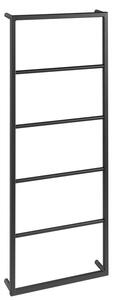 Sapho Sapho, SKA Suport prosop montat pe perete, 450x1150x100mm, mat negru, SKA501