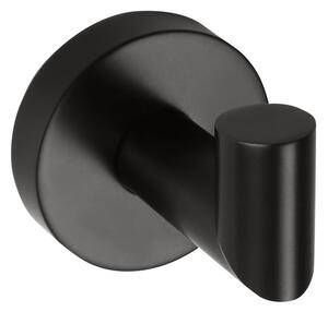 Sapho Sapho, cârlig X-ROUND BLACK, negru mat, XR208B