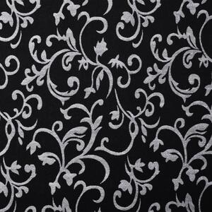 Sezlong, negru si alb, material textil - V242403V